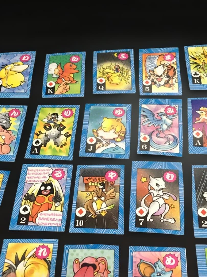 【希少・レトロ】ポケモン トラ・カルタ コロコロコミック1月号付録