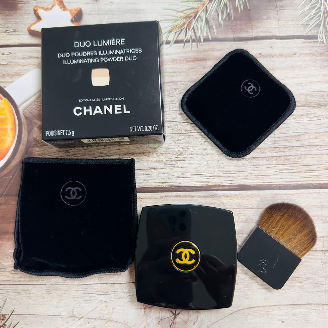 新品未使用 シャネル デュオ プ―ドゥル ルミエール　フェイス パウダー