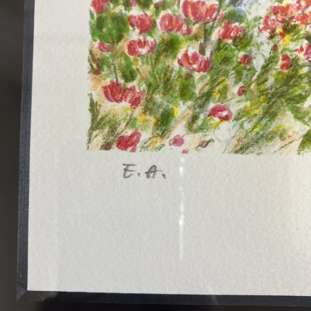 リトグラフ版画 リチャード•ナミアス 「花のアーチ」 - メルカリ