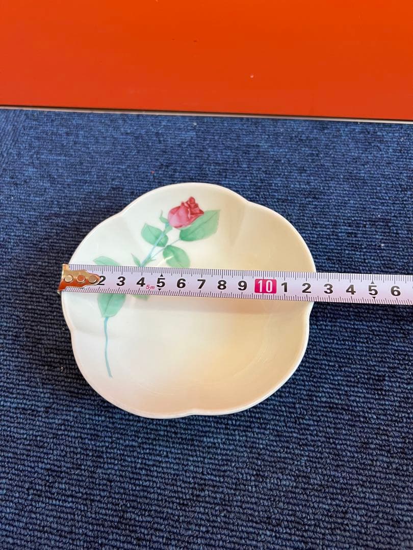 1403 香蘭社　花型小鉢　2客　未使用