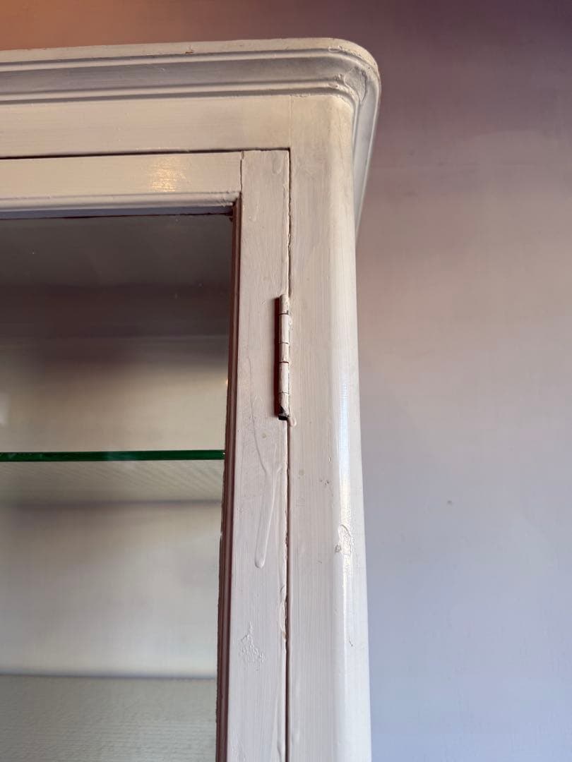 引取り限定 ケビント 医療棚 飾り棚 キャビネット 木製 ガラスショーケース