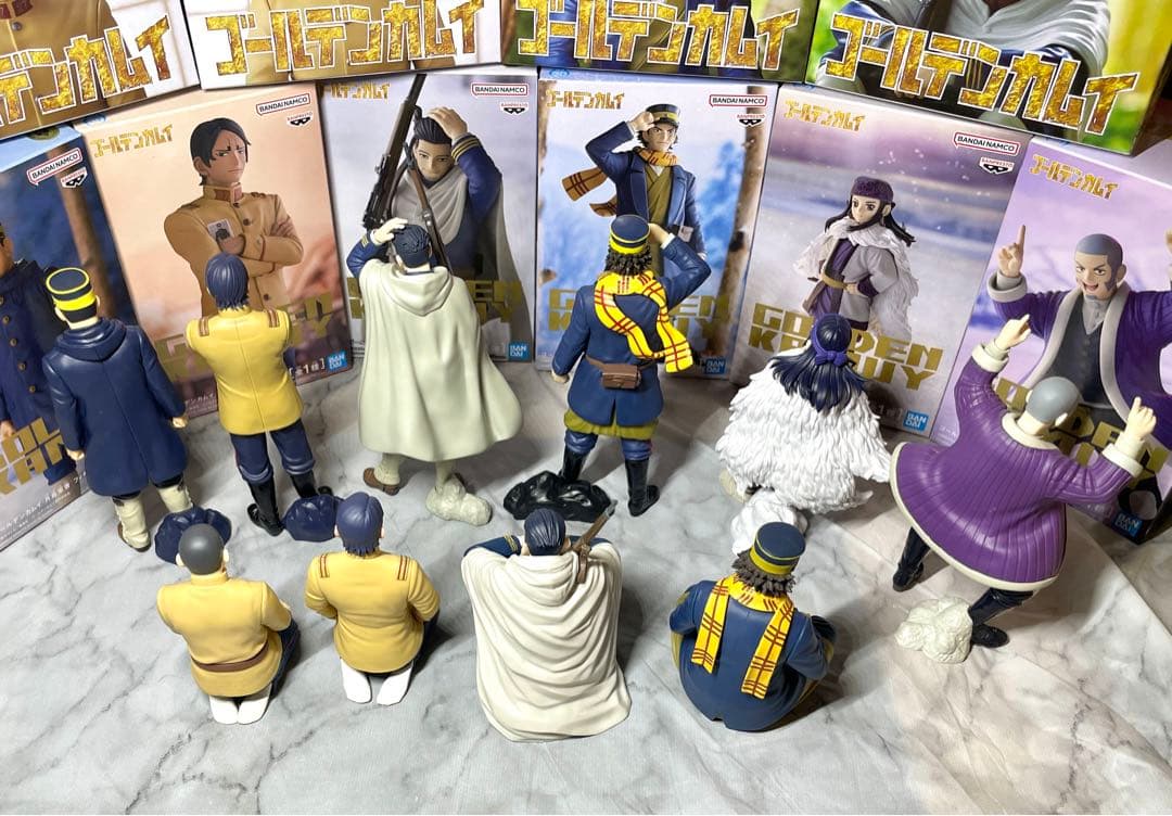 ゴールデンカムイ フィギュア まとめ売り - メルカリ