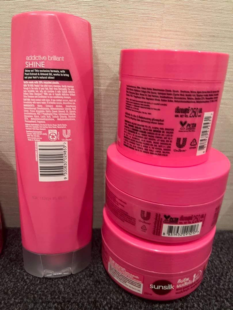 Sunsilk コンディショナー & パワーショットトリートメントセット