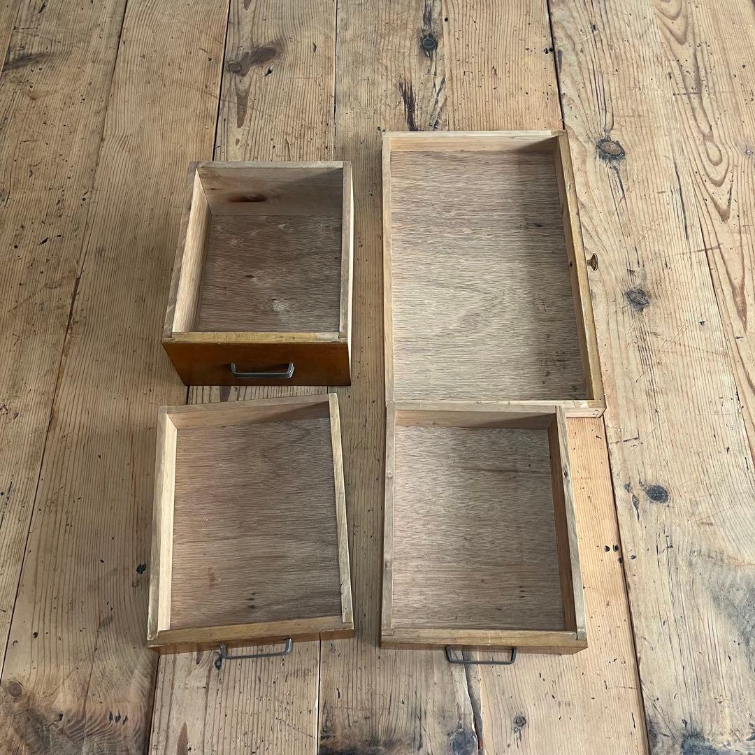 アンティーク チェスト 食器棚 本棚 レトロ 飾り棚 《送料込み》