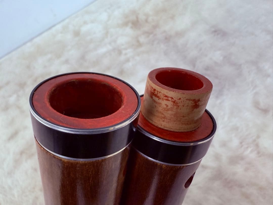 超美品♪ 未使用級 尺八 1尺8寸 プラ製 練習用最適 音質かなり良好♪