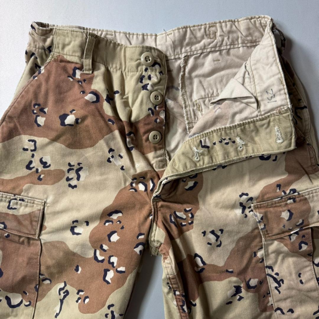 80s チョコチップ 6c デザートカモ カーゴパンツ 米軍 実物 ミリタリー