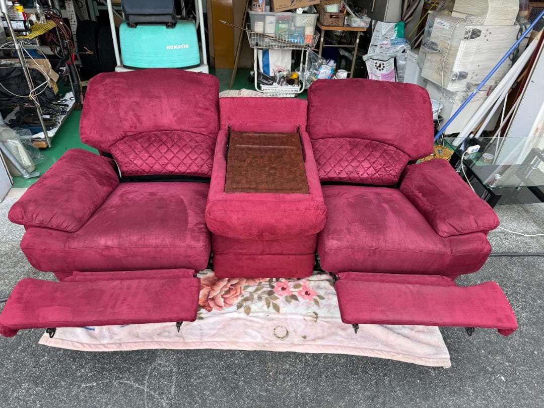 福岡発・LURKEY SOFAラルーキーソファ 3人掛け電動リクライニングソファ