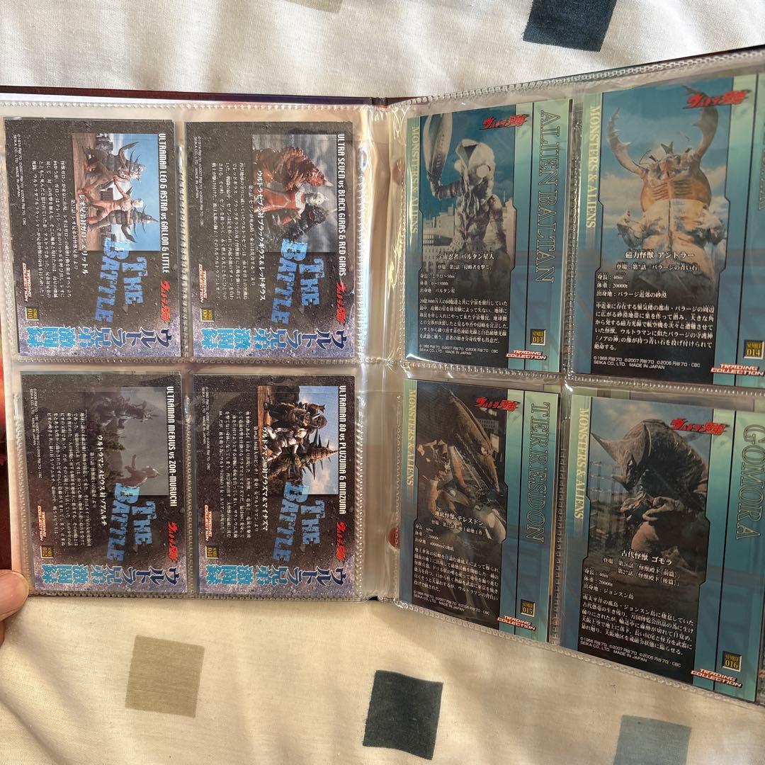 ウルトラ兄弟カードファイルとカード62枚セット　※要商品説明確認