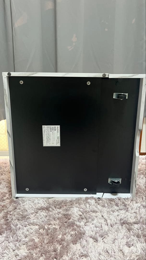 ローテーブル センターテーブル 正方形 スライド収納 引き出し LOWYA