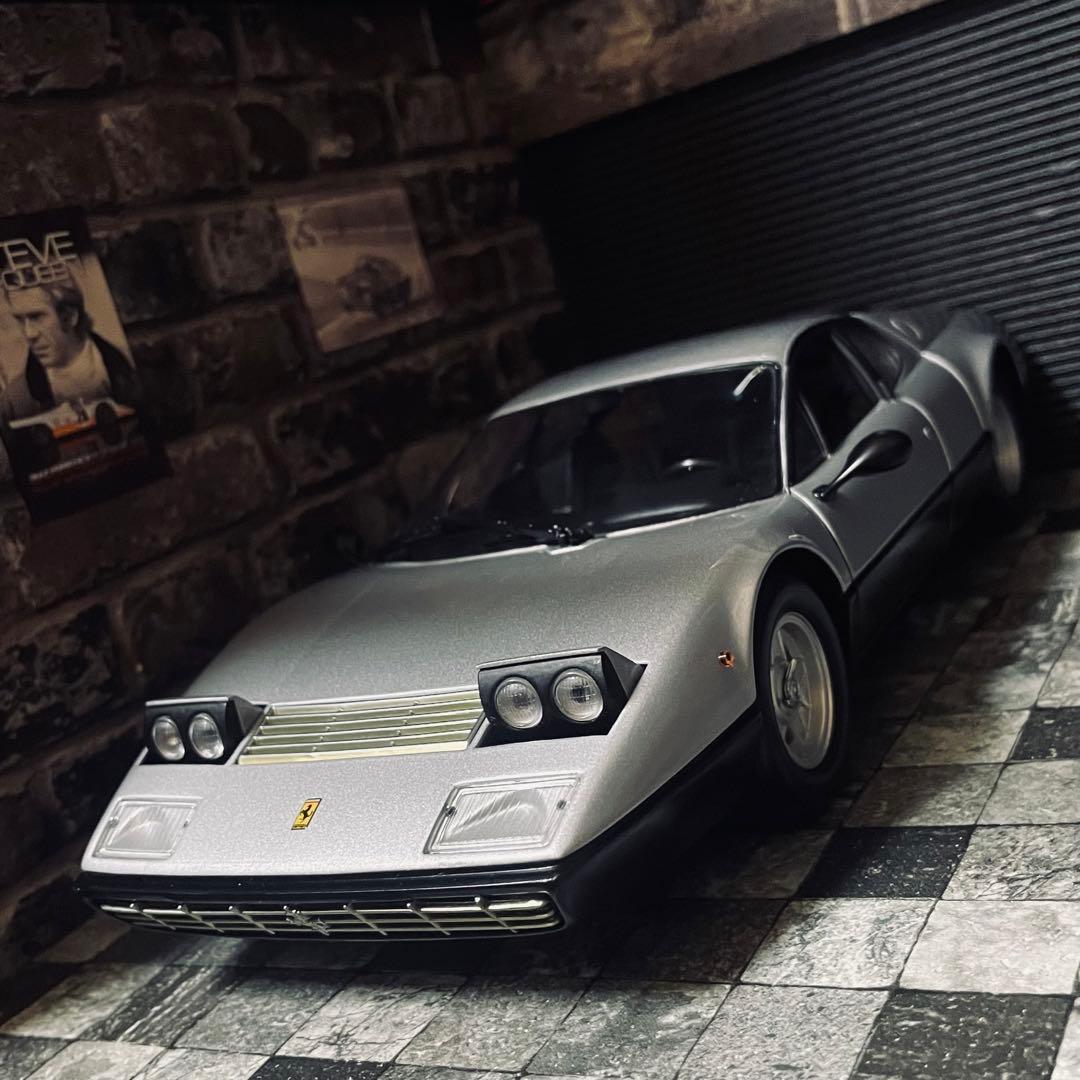 ワンオフカスタム 1/18 京商 1/18 フェラーリ 365GT4/BB - メルカリ