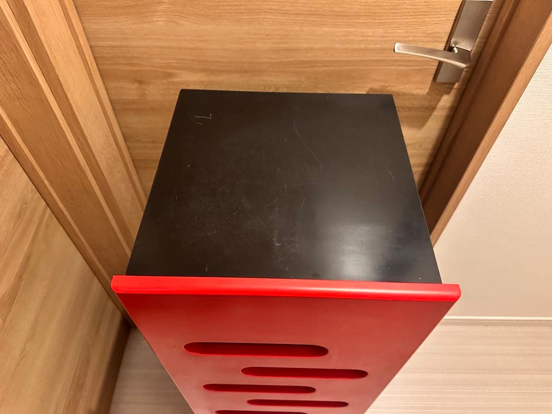 スペースエイジ ミッドセンチュリー レトロポップ ポストモダン シェルフ BOX