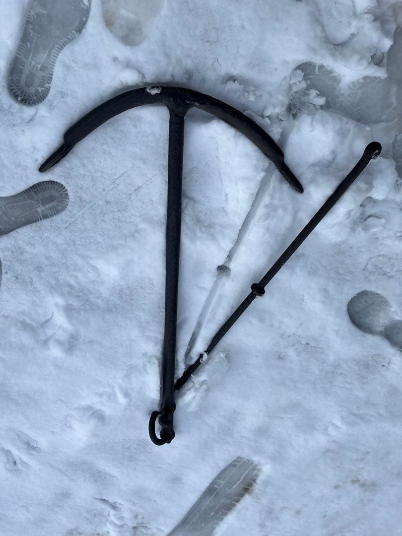 錨、船の錨、アンカー、103センチ錨鉄製錨、幅60センチ