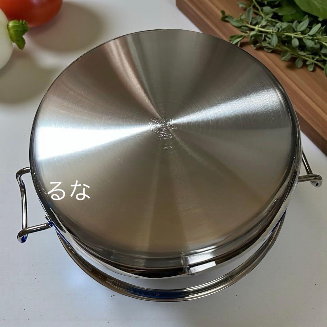 【2025 最新】ジオプロダクト 両手鍋 28cm ★おまけ付き！宮崎製作所