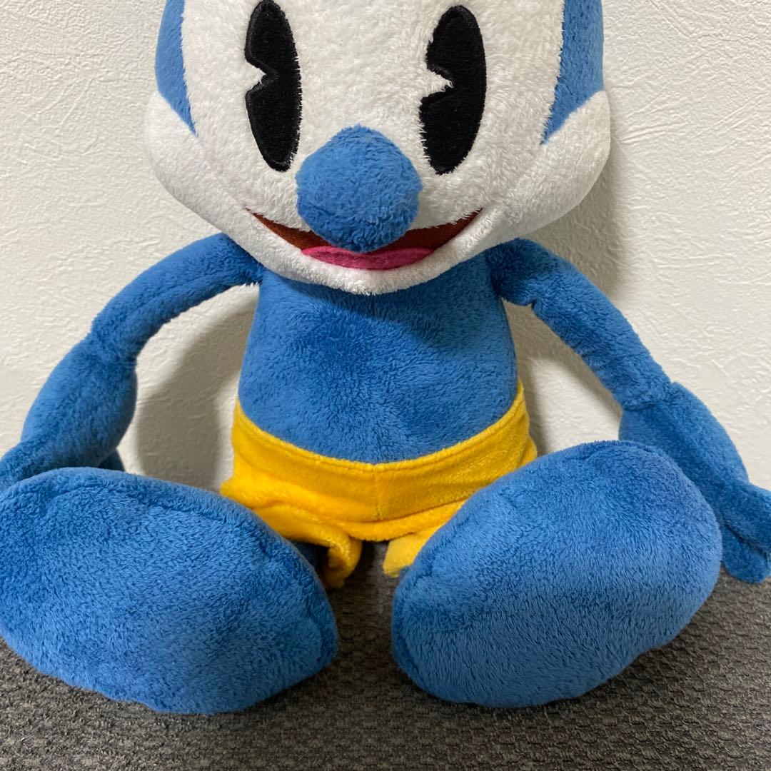 希少 オズワルド ラビット ぬいぐるみ ブルー m2 - メルカリ