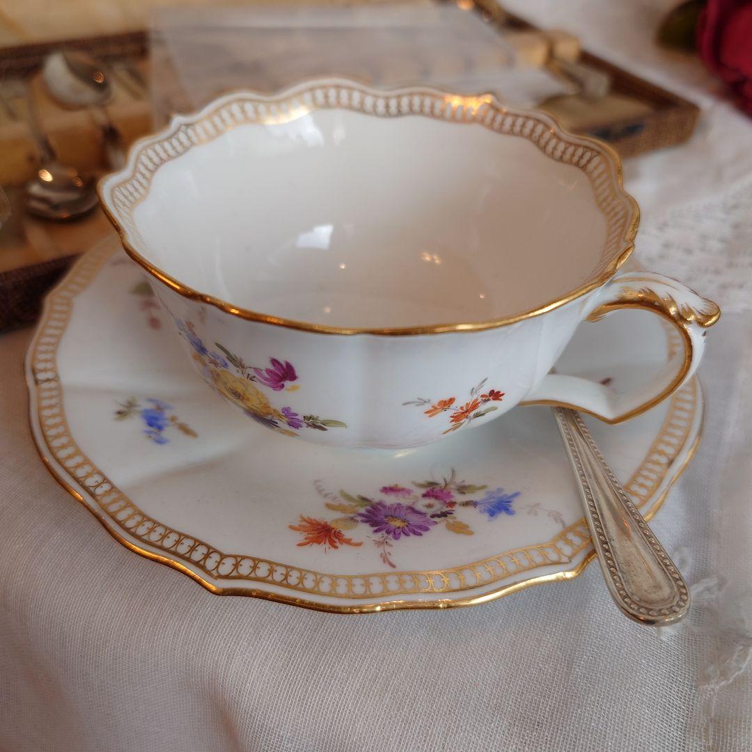 イギリス　アンティーク　シルバースプーン　シュガートング　セット　箱付き