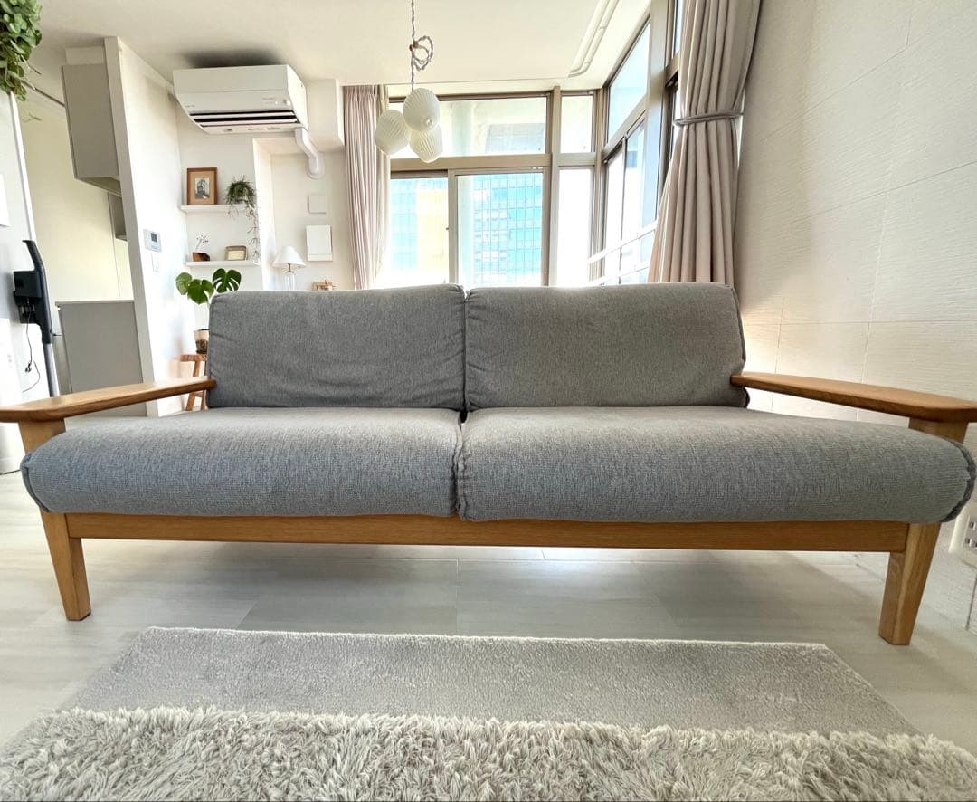 HIDA 2.5人掛ソファ TT101WL WO TIF 飛騨産業