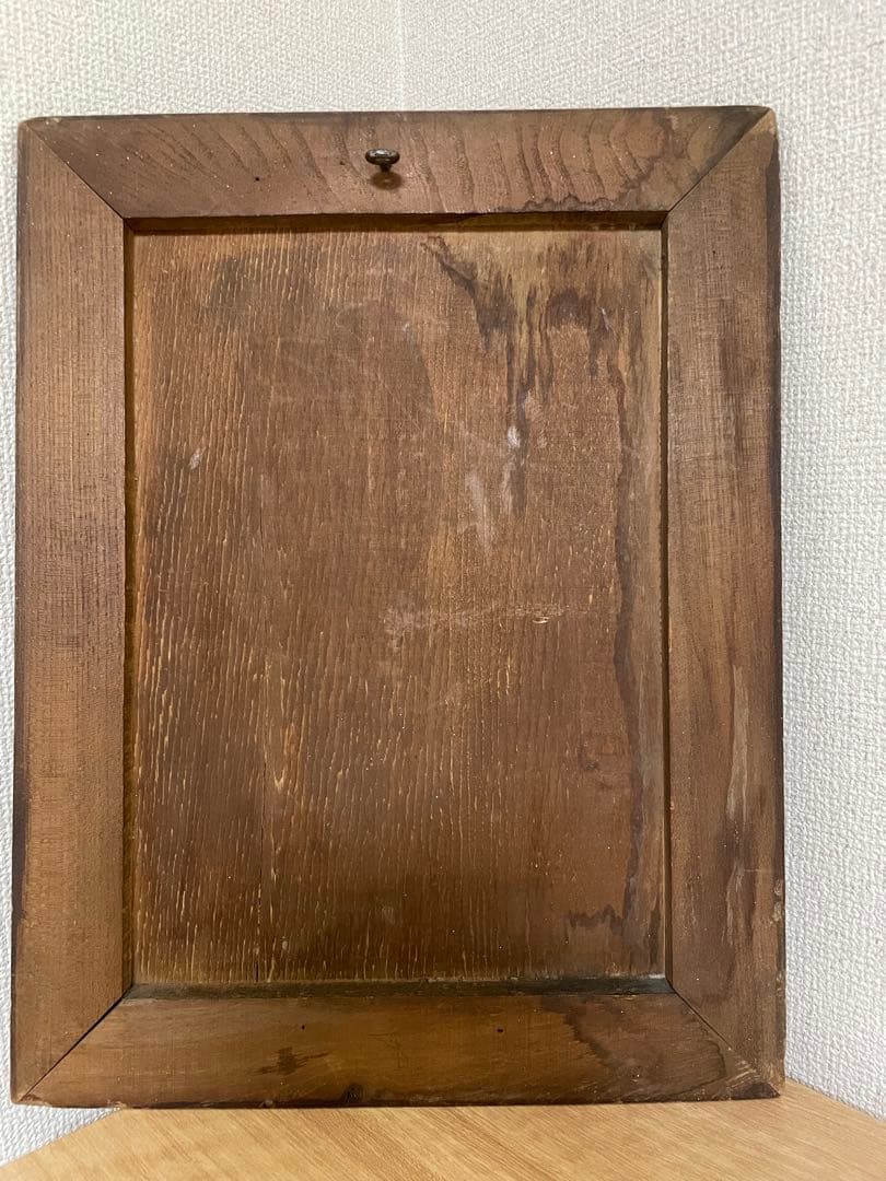 アンティーク 骨董 寄木細工 ナポレオン コルシカ島 絵画