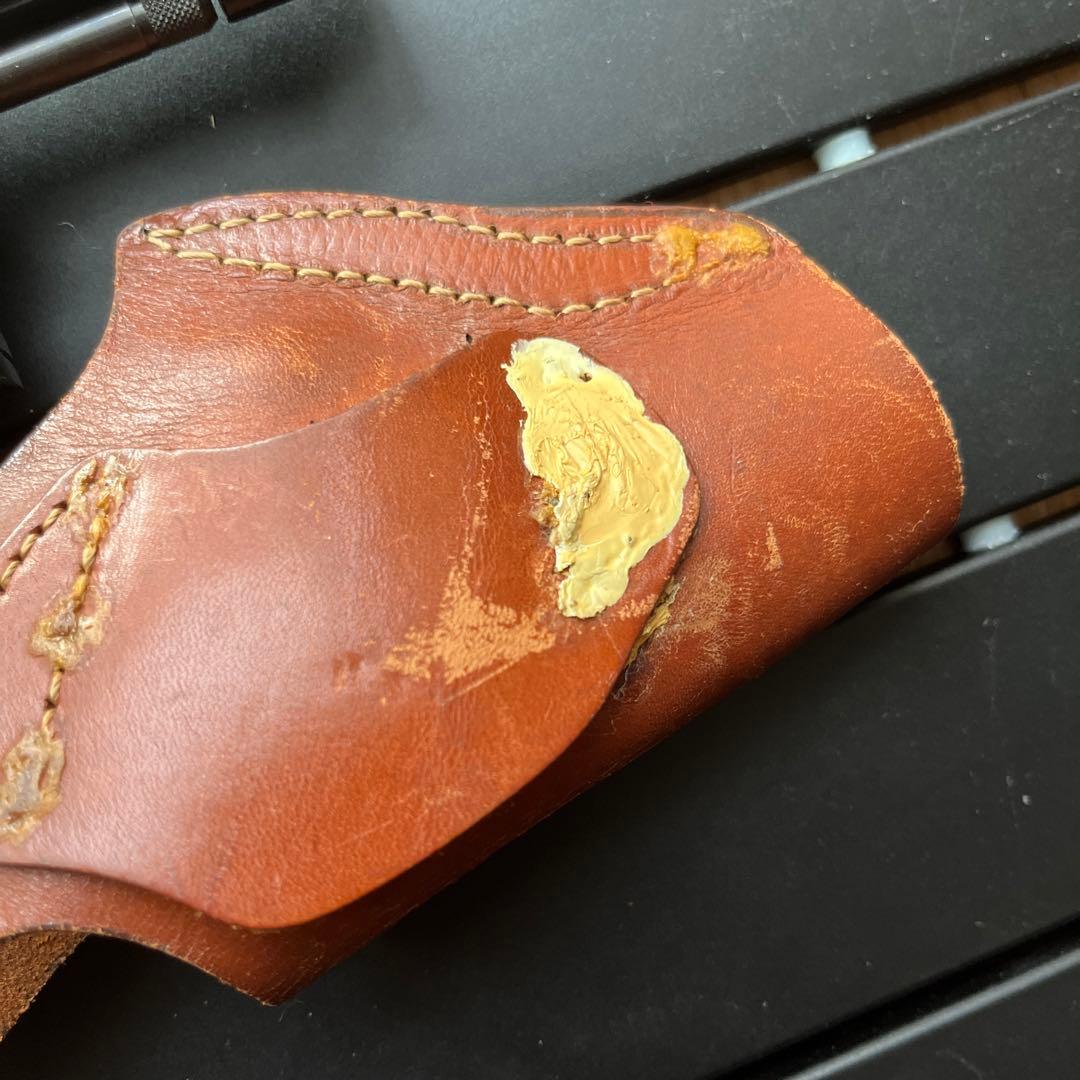 コクサイ S&W M13 FBIスペシャル 3インチ 本革ホルスター レザー