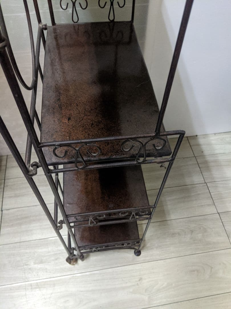 アイアン　シェルフ　アンティーク