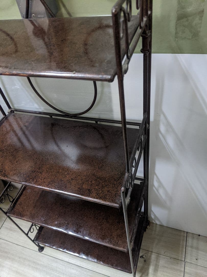 アイアン　シェルフ　アンティーク