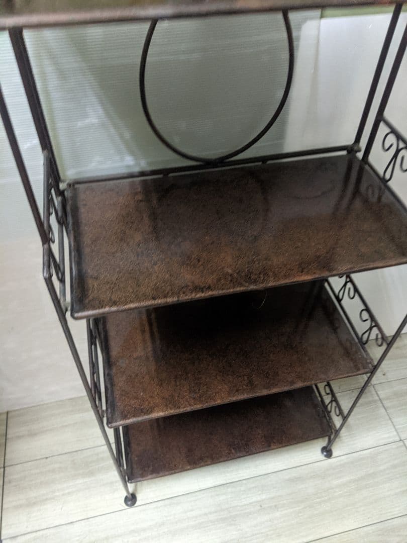 アイアン　シェルフ　アンティーク