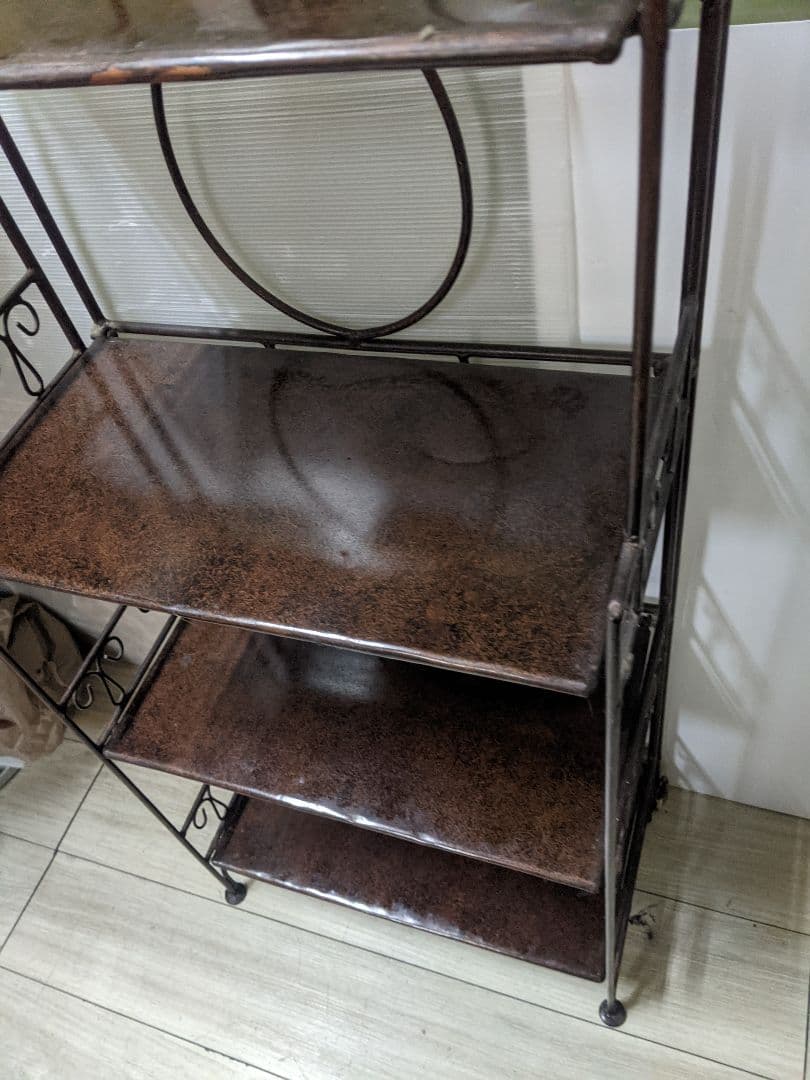 アイアン　シェルフ　アンティーク