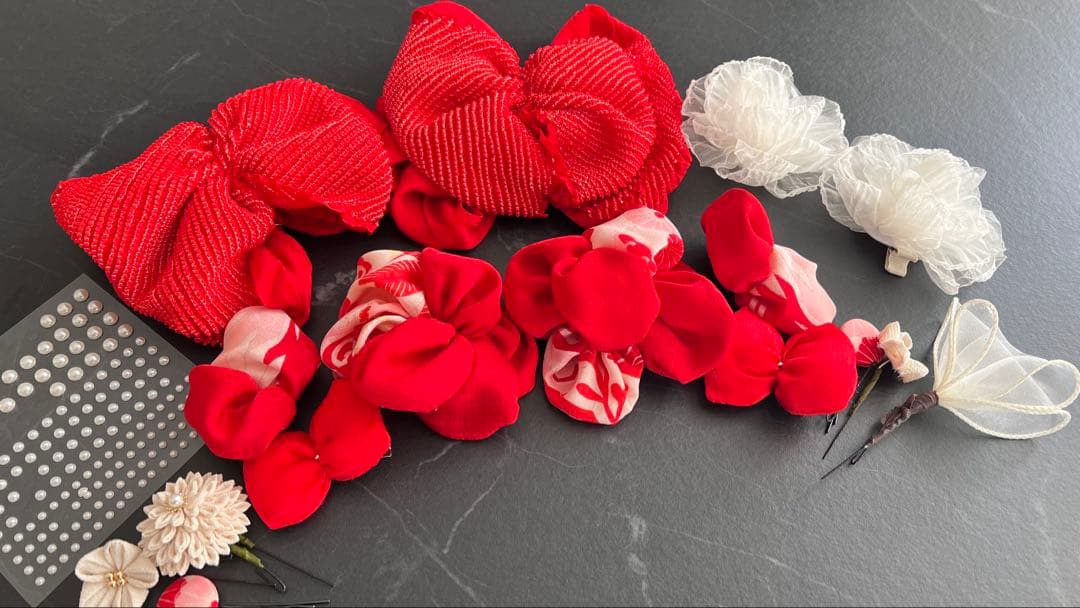 七五三 ヘッドドレス 和装 髪飾り リボン 着物髪飾り