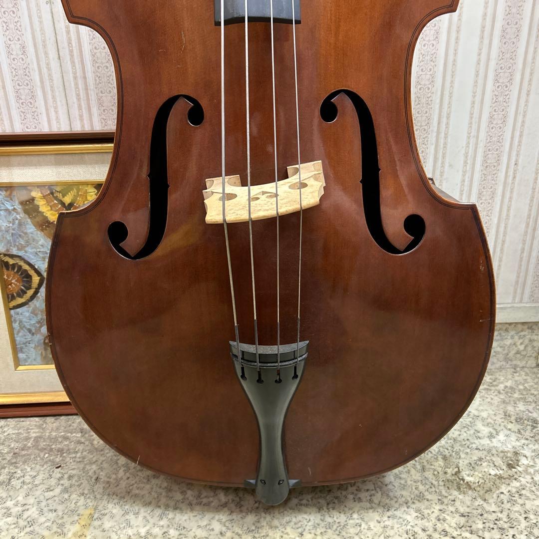 くるみ様専用 スズキ コントラバス ウッドベース 4/4 1970 No.81