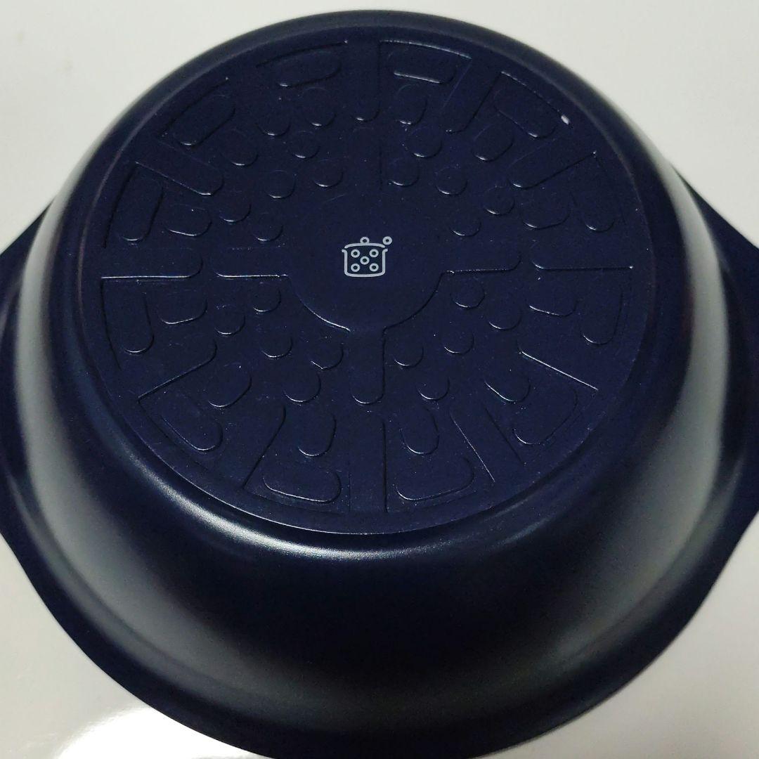 栗原はるみ　もてなし鍋　ネイビー 　24cm