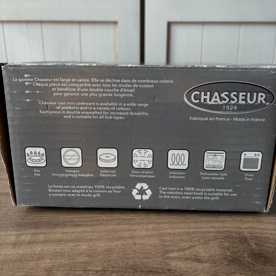 【未使用　少々難あり】シャスール　ホーロー鍋 鋳鉄鍋　コクエル16㎝　1.7L