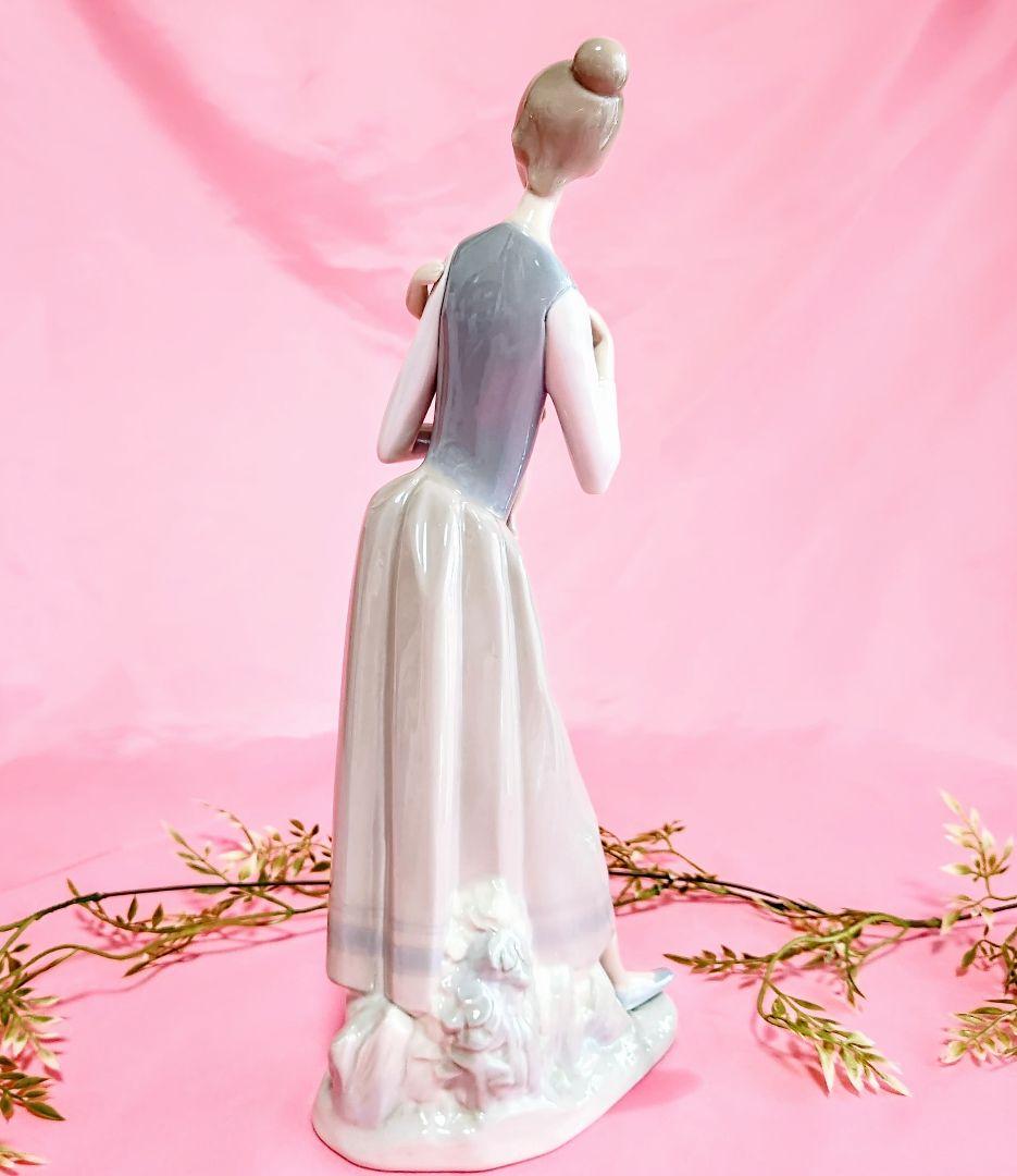 たけ　リヤドロLLADRO【美品】フィギュリン《母と子》