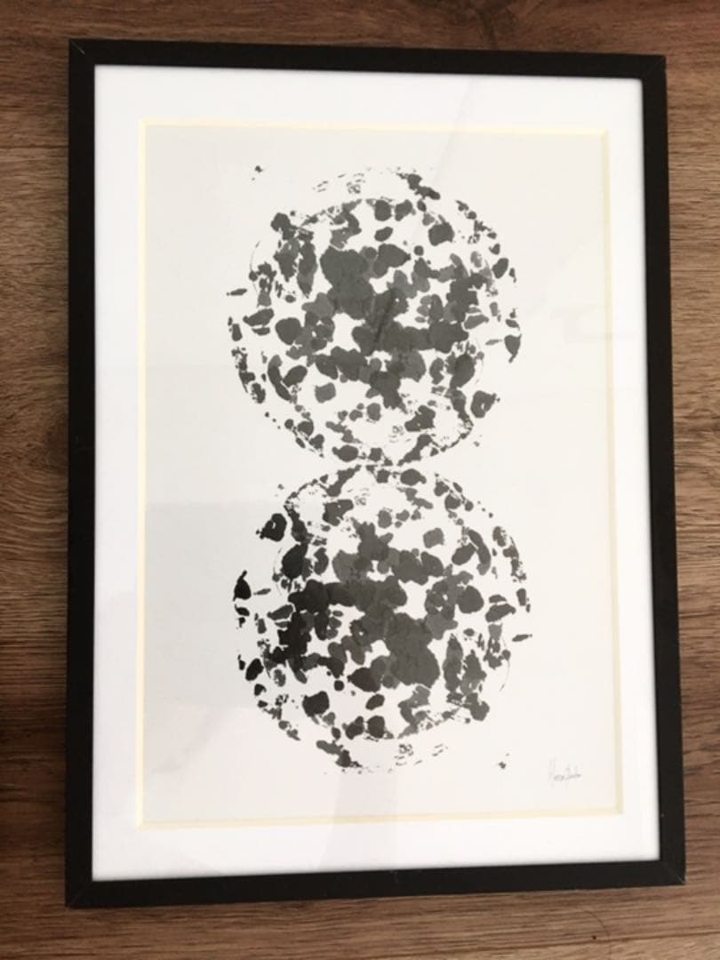 ヨーロッパにて仕入れのアートフレーム三個セット