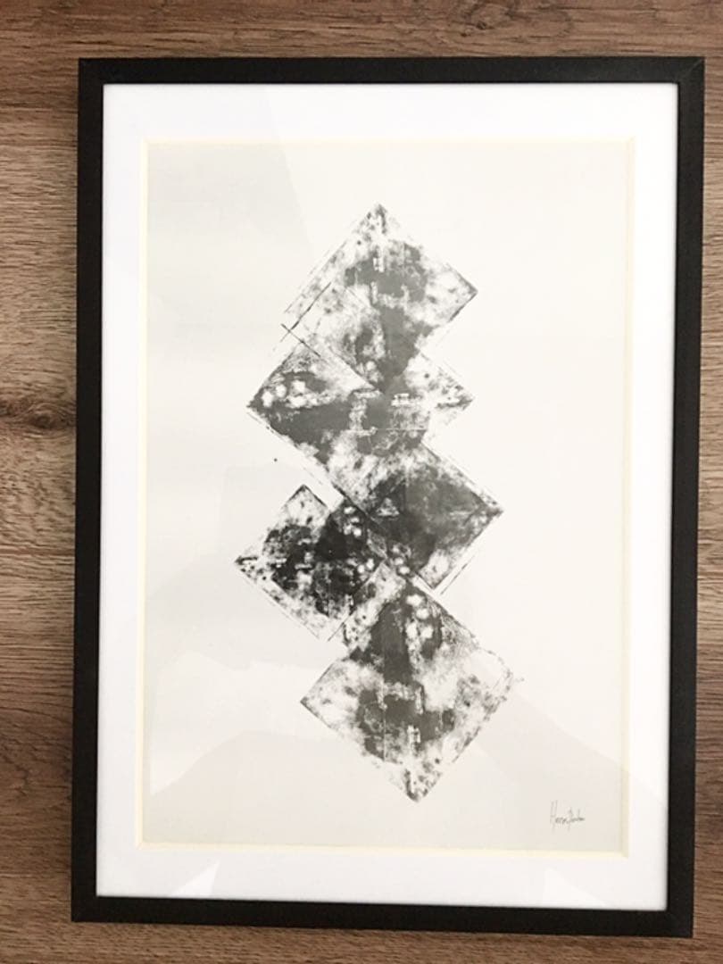 ヨーロッパにて仕入れのアートフレーム三個セット