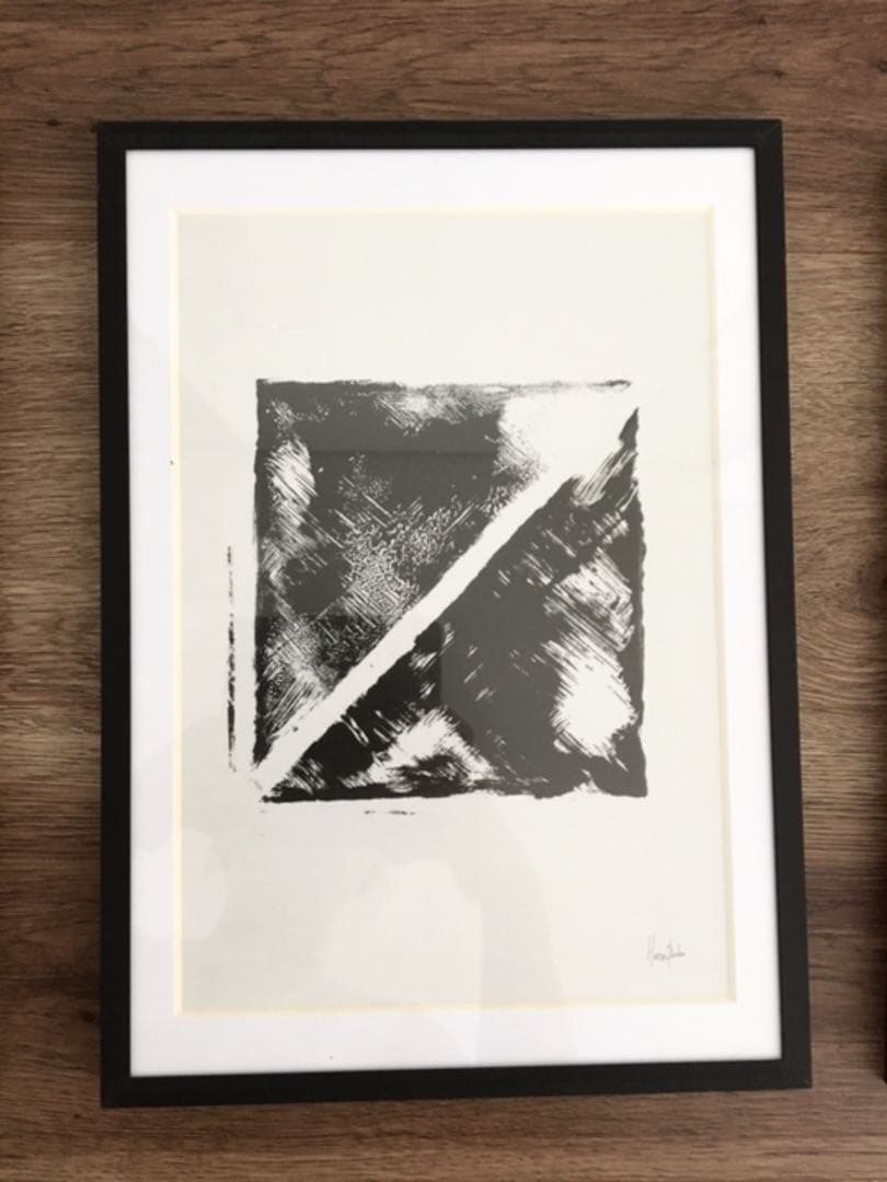 ヨーロッパにて仕入れのアートフレーム三個セット