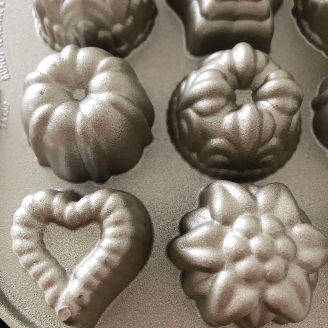 ノルディックウェア　ミニティーケーキ型　未使用品　ウィリアムズソノマ購入