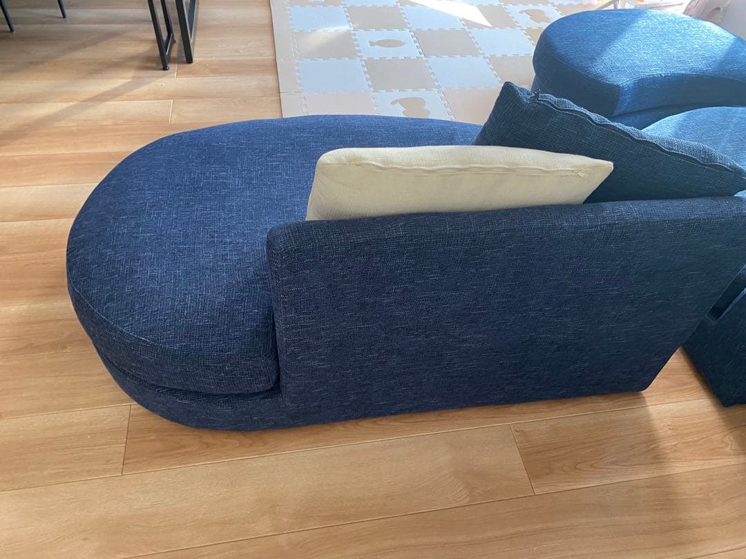 【セット販売】おしゃれカウチソファ　幅2300 ②【合計51000円】