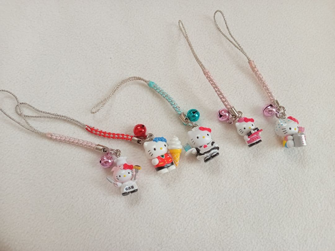 ゆうパケット】ハローキティ 根付け 日本橋他 5個セット - メルカリ