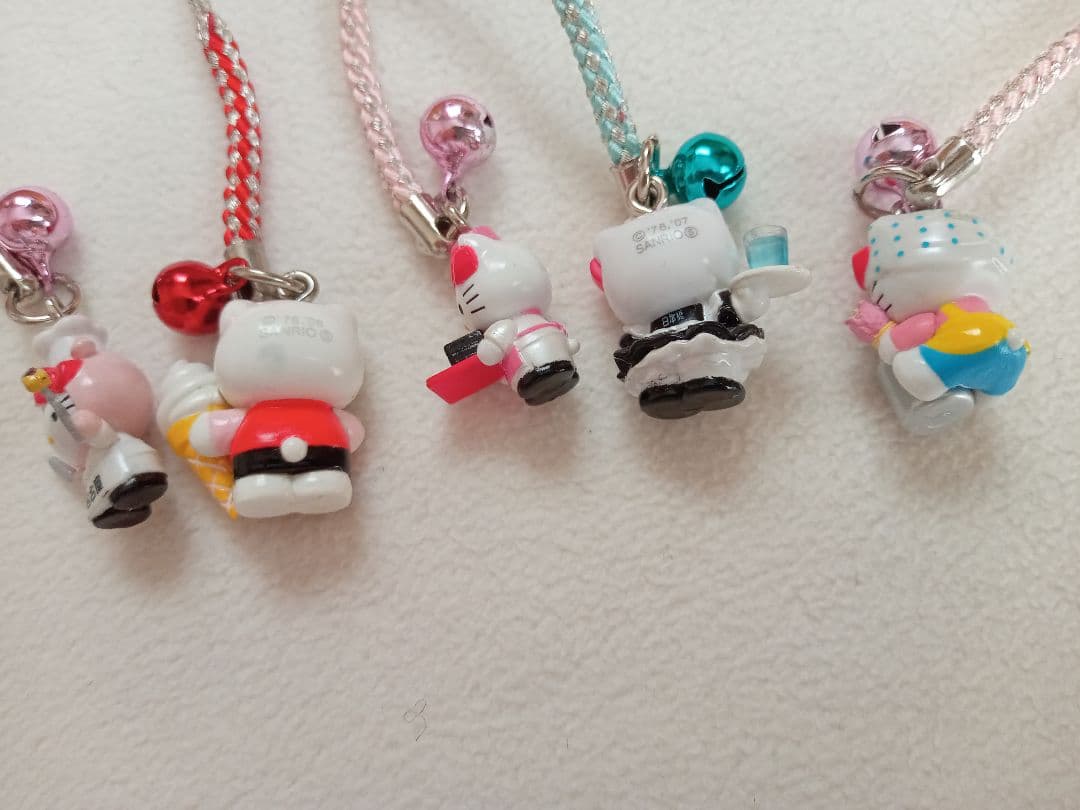 ゆうパケット】ハローキティ 根付け 日本橋他 5個セット - メルカリ