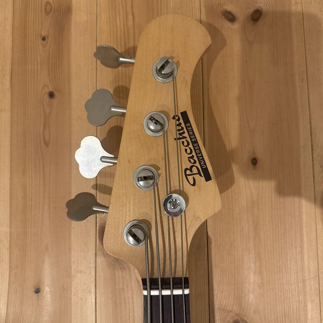 Bacchus Universe Series Jazz Bass 黒 旧ロゴ - メルカリ