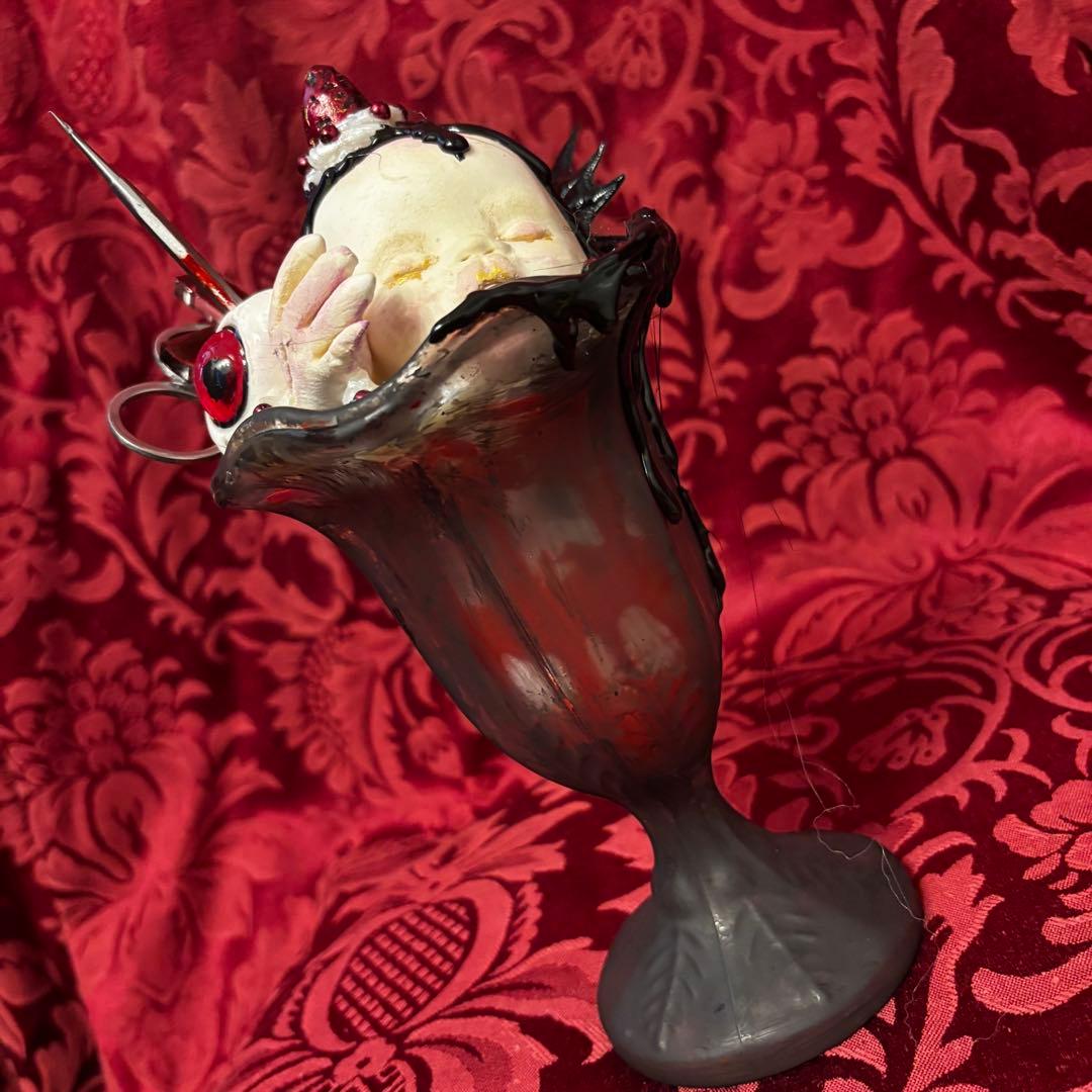 【1点限定作品】忘れられた古い製菓店 甘美で残酷な装飾パフェ・オブジェ