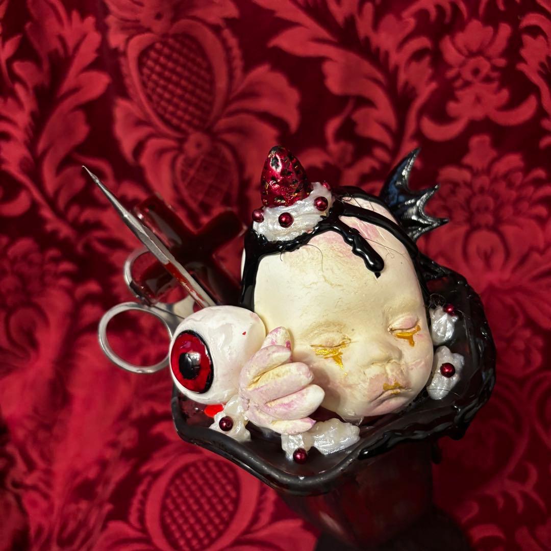 【1点限定作品】忘れられた古い製菓店 甘美で残酷な装飾パフェ・オブジェ