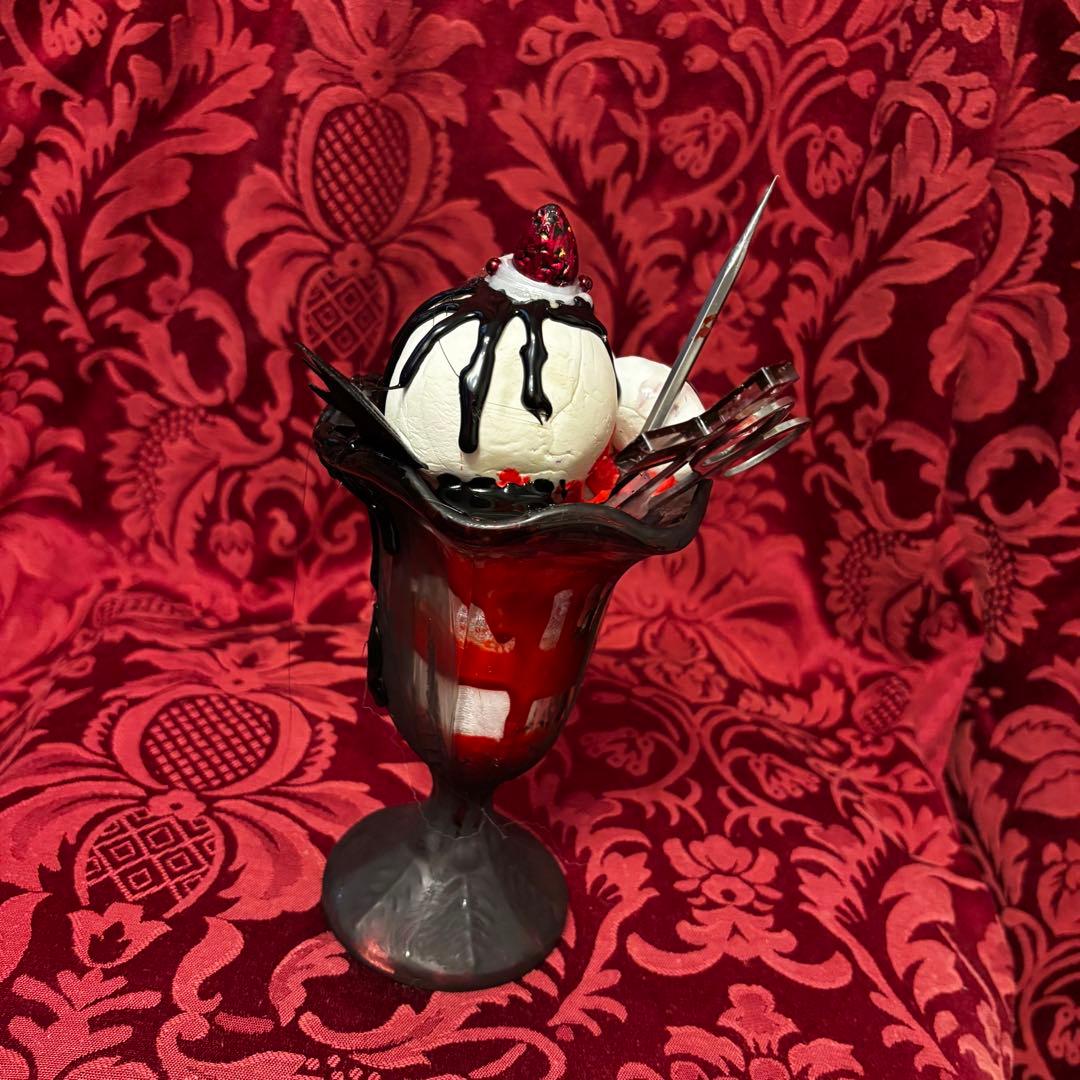 【1点限定作品】忘れられた古い製菓店 甘美で残酷な装飾パフェ・オブジェ