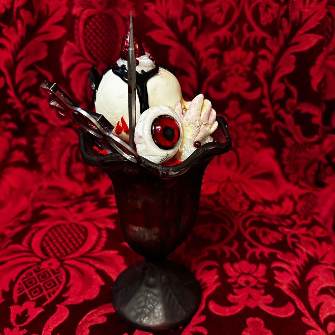 【1点限定作品】忘れられた古い製菓店 甘美で残酷な装飾パフェ・オブジェ