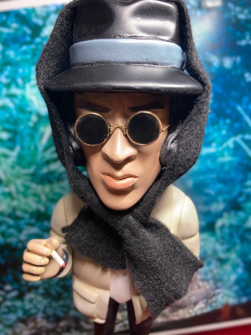 #松田優作#探偵物語 サングラス マフラー付きフィギュア