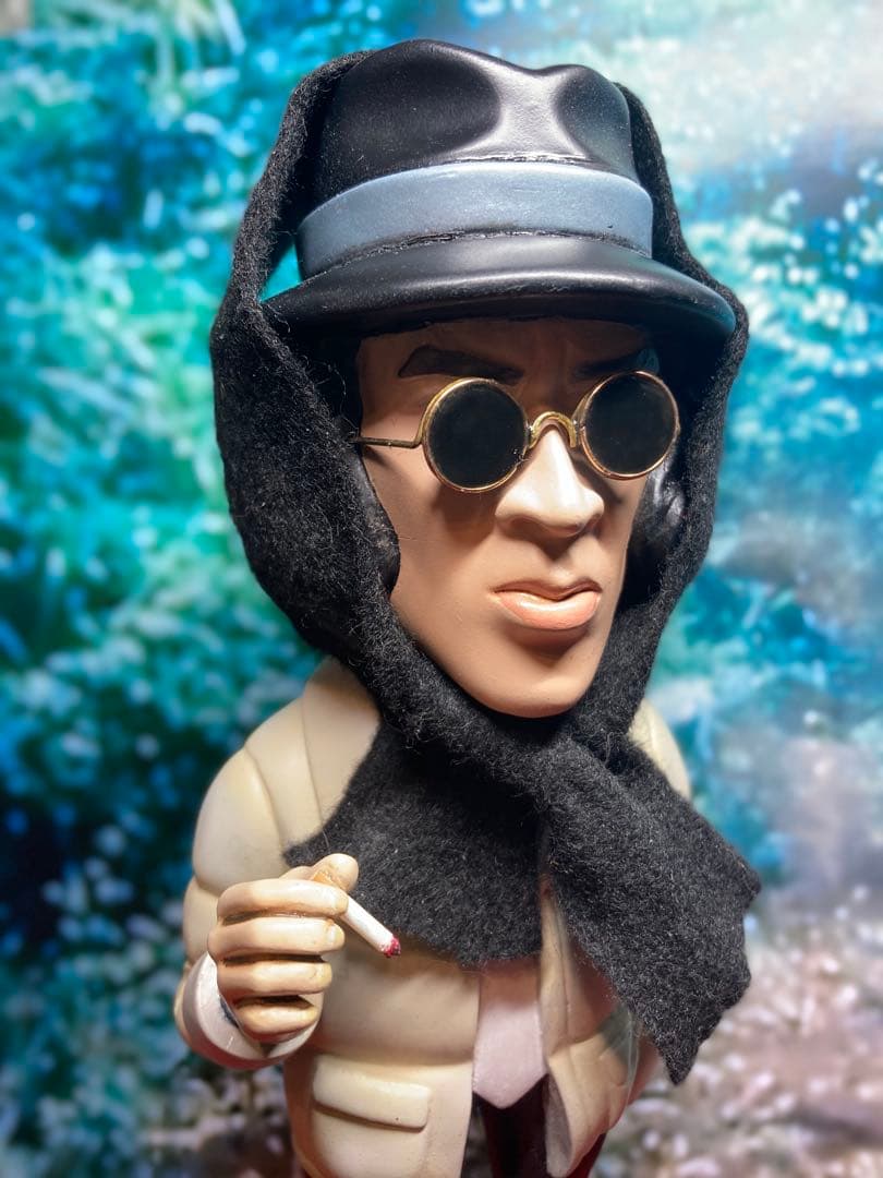 #松田優作#探偵物語 サングラス マフラー付きフィギュア