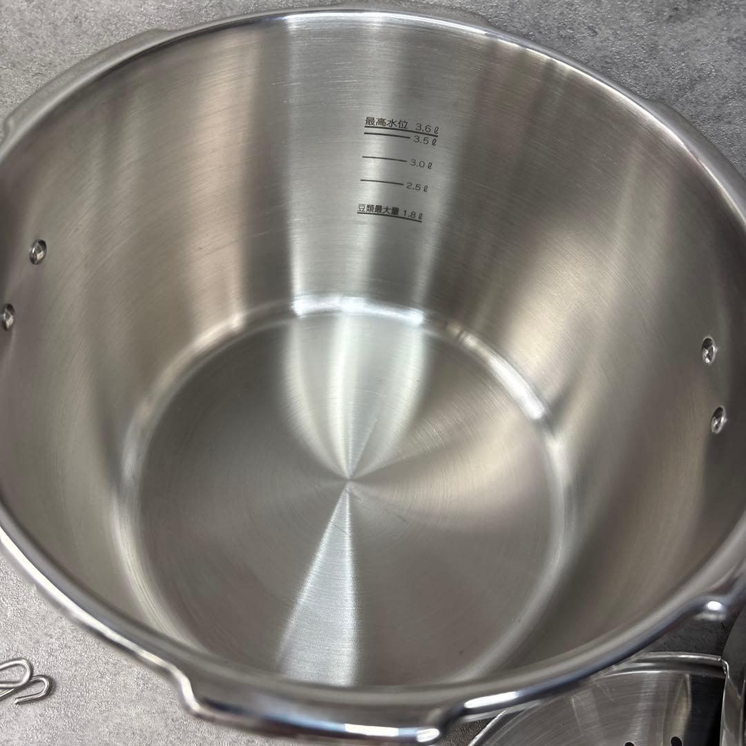 【新品未使用】ワンダーシェフ 魔法のクイック料理 圧力鍋 5.5L AQDA55