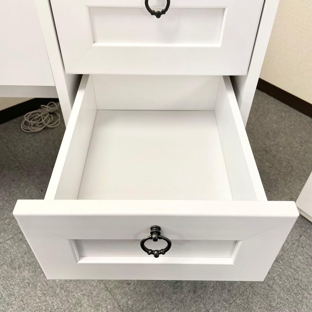 佐藤産業 スツール収納付き ドレッサー 【スツール別売り】 F