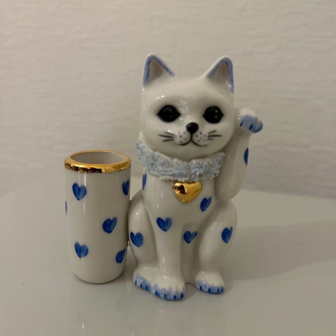アイリッシュドレスデン 楊枝入れ ハッピーキャット