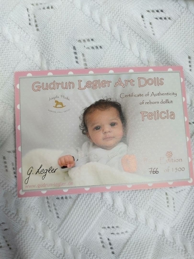 お値下げしました。リボーンドール　フェリシアちゃん。クオリティの高い女の子。❤