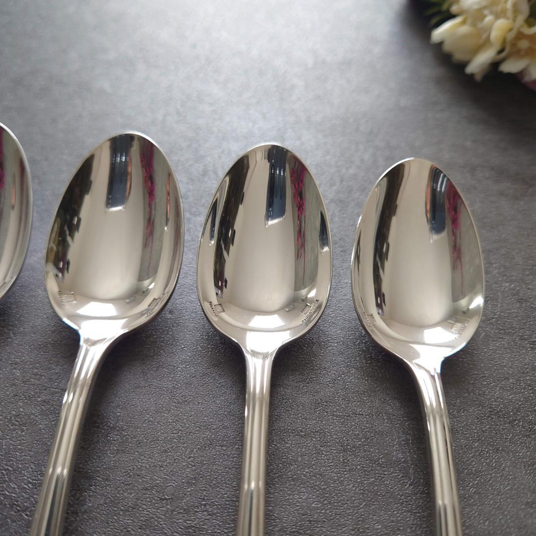 美品 クリストフル ポンパドール コーヒースプーン 未開封含む 6点